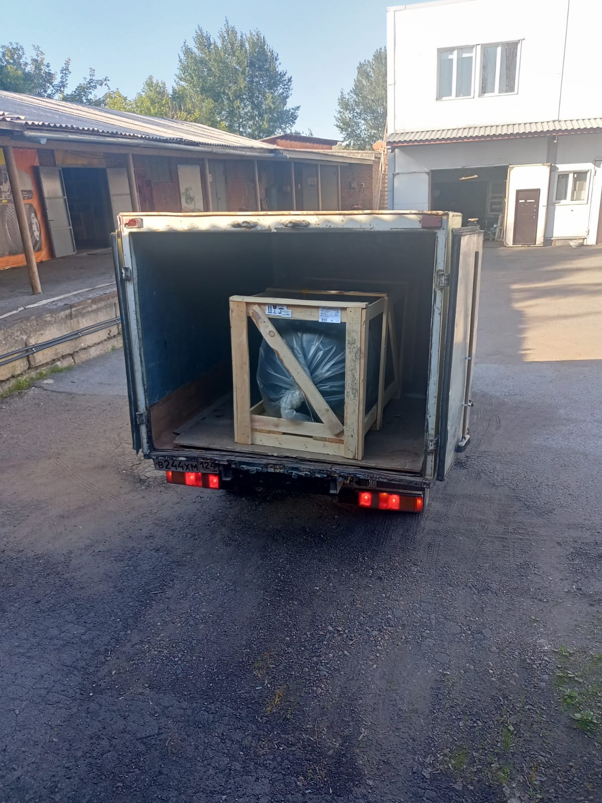 Отгрузка ресивера Remeza РВ 900.10.11 в г. Красноярск