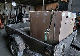 Отгрузка компрессора Remeza СБ4/С-50.LB30А и компрессора Remeza СБ4/С-100.LB30 в г. Новосибирск