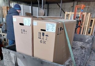 Отгрузка компрессора Remeza СБ4/С-50.LB30А и компрессора Remeza СБ4/С-100.LB30 в г. Новосибирск
